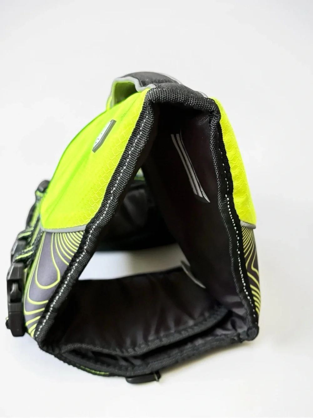 Arcadia Trail Small High Visibility Dog Life Jacket Flotation Vest Neon Yellow